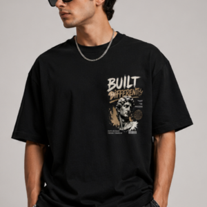 Built Different Oversized Graphic T-Shirt