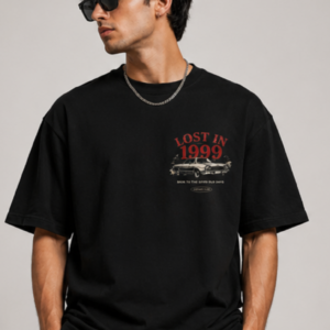 Lost in 1999 Vintage Oversized Graphic T-Shirt